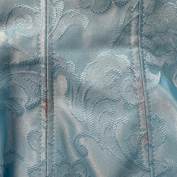 Frederick's of Hollywood Sky Blue Lace Corset - Picture 9 of 10